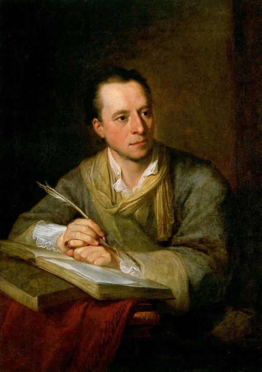 Johann Joachim Winckelmann by Angelica Kaufmann 1764